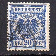 D. Reich 1889, Mi. Nr. 0048 / 48, Reichspost gestempelt #04298