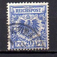 D. Reich 1889, Mi. Nr. 0048 / 48, Reichspost gestempelt #04300