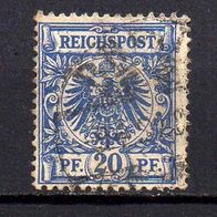 D. Reich 1889, Mi. Nr. 0048 / 48, Reichspost gestempelt #04302