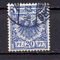 D. Reich 1889, Mi. Nr. 0048 / 48, Reichspost gestempelt #04304