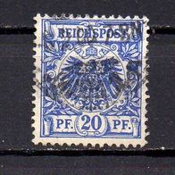 D. Reich 1889, Mi. Nr. 0048 / 48, Reichspost gestempelt #04305