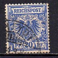 D. Reich 1889, Mi. Nr. 0048 / 48, Reichspost gestempelt #04312