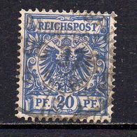 D. Reich 1889, Mi. Nr. 0048 / 48, Reichspost gestempelt #04316