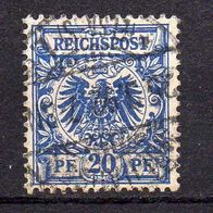 D. Reich 1889, Mi. Nr. 0048 / 48, Reichspost gestempelt #04322