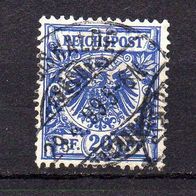 D. Reich 1889, Mi. Nr. 0048 / 48, Reichspost gestempelt #04323