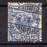 D. Reich 1889, Mi. Nr. 0048 / 48, Reichspost gestempelt #04327