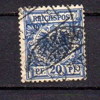 D. Reich 1889, Mi. Nr. 0048 / 48, Reichspost gestempelt #04331