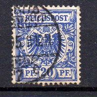 D. Reich 1889, Mi. Nr. 0048 / 48, Reichspost gestempelt #04333