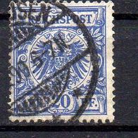 D. Reich 1889, Mi. Nr. 0048 / 48, Reichspost gestempelt #04339