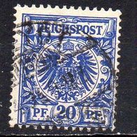 D. Reich 1889, Mi. Nr. 0048 / 48, Reichspost gestempelt #04342