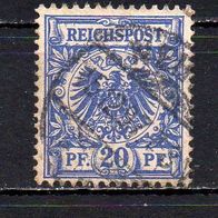 D. Reich 1889, Mi. Nr. 0048 / 48, Reichspost gestempelt #04350