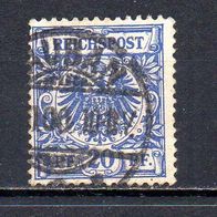 D. Reich 1889, Mi. Nr. 0048 / 48, Reichspost gestempelt DAUBAN 1900 #04351