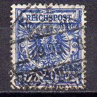 D. Reich 1889, Mi. Nr. 0048 / 48, Reichspost gestempelt Rheine 20.9.93 #04371