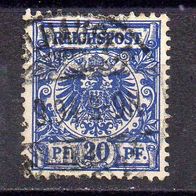 D. Reich 1889, Mi. Nr. 0048 / 48, Reichspost gestempelt #04373