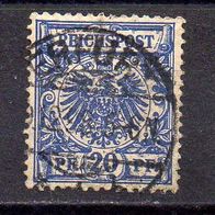 D. Reich 1889, Mi. Nr. 0048 / 48, Reichspost gestempelt Erfurt .9.12.95 #04377