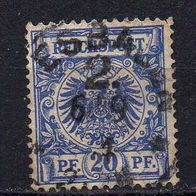 D. Reich 1889, Mi. Nr. 0048 / 48, Reichspost gestempelt Versbach 6.9.91 #04379