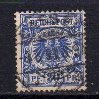 D. Reich 1889, Mi. Nr. 0048 / 48, Reichspost gestempelt Dresden 3.3.93 #04389