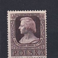 Polen, 1955, Mi. 899, Chopin-Wettbewerb, 1 Briefm., ungest.