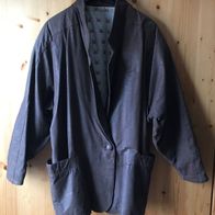 braune Lederjacke Gr. 38 (4722)