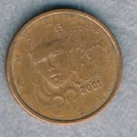 Frankreich 2 Cent 2001