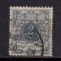 D. Reich 1889, Mi. Nr. 0052 / 52, Reichspost gestempelt #04404