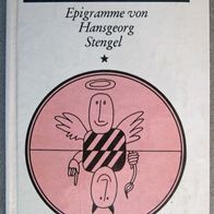 Buch Unschuldsstengl, Epigramme von Hansgeorg Stengel (gebunden)