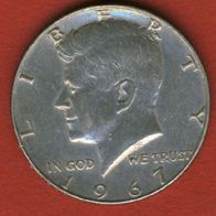 USA 1/2 Dollar 1967