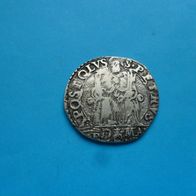 Vatikan Kirchenstaat 1559 -1565 Pius IV. Silber Testone sehr schön Bensle Sammlung