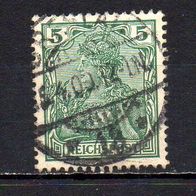 D. Reich 1900, Mi. Nr. 0055 / 55, Reichspost gestempelt Breslau 5.4.00 #04437