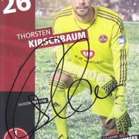 Thorsten Kirschbaum Autogrammkarte 1 FC Nürnberg 2017-18 Original Sign+A 187690 