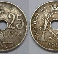 Belgien 25 Centimes 1923 "Belgique" ## B7
