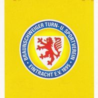 Eintracht Braunschweig Topps Sammelbild 2017 Vereinslogo Nr.281