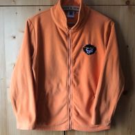 orangefarbene Fleecejacke Gr. 152 (4736)