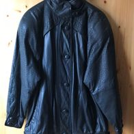 schwarze Lederjacke Gr. 38/40 (4716)