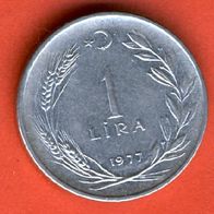 Türkei 1 Lira 1977