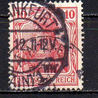 D. Reich 1902, Mi. Nr. 0071 / 71, Germania gestempelt Frankfurt #04507