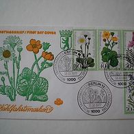 Berlin Nr 556-59 FDC
