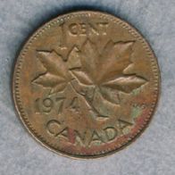 Kanada 1 Cent 1974