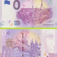 0 Euro Schein Tallinn DEAA 2018-1 selten Nr 1425