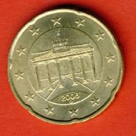 Deutschland 20 Cent 2006 D