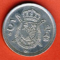 Spanien 5 Pesetas 1975 ( * 80 )