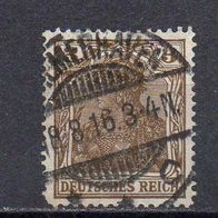 D. Reich 1905, Mi. Nr. 0084 / 84, Germania, gestempelt Bremerhaven 18.8.16 #04562