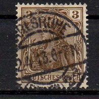 D. Reich 1905, Mi. Nr. 0084 / 84, Germania, gestempelt Karlsruhe 2.4.13 #04586