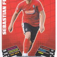 SC Freiburg Topps Match Attax Trading Card 2012 Sebastian Freis Nr.105
