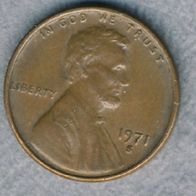 USA 1 Cent 1971 S