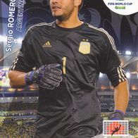 Panini Trading Card Fussball WM 2014 Sergio Romero aus Argentinien