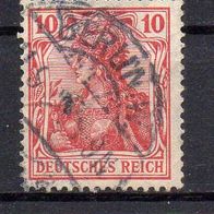 D. Reich 1905, Mi. Nr. 0086 / 86, Germania, gestempelt Berlin W 11.9.09 #04649