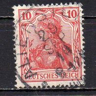 D. Reich 1905, Mi. Nr. 0086 / 86, Germania, gestempelt Allenstein 29.9.10 #04658