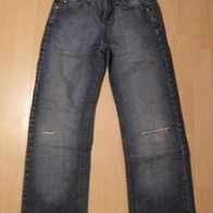 tolle Jeans Boston S. oliver Gr. 140 mit Makel (0313) Kurze Jeans draus??