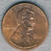 USA 1 Cent 2004 D